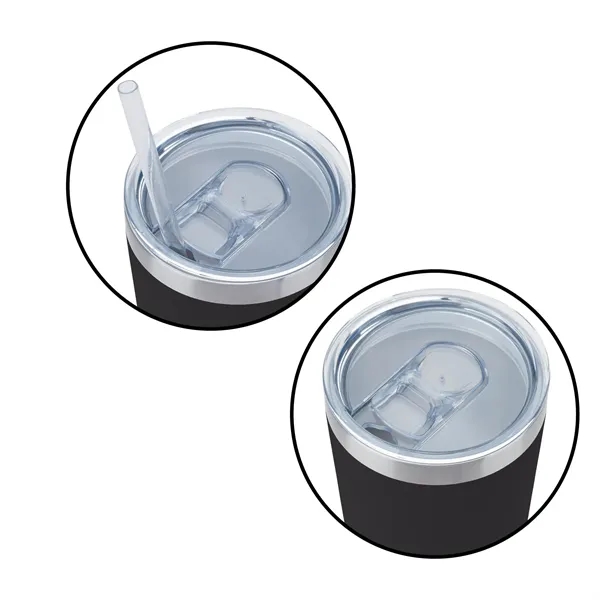 3.44" x 7.75" x 3.38" Biere double-wall stainless steel tumbler with... from ASI 67866 Logomark/Valumark