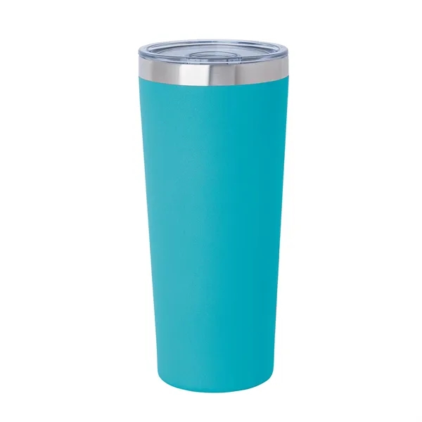 3.44" x 7.75" x 3.38" Biere double-wall stainless steel tumbler with... from ASI 67866 Logomark/Valumark