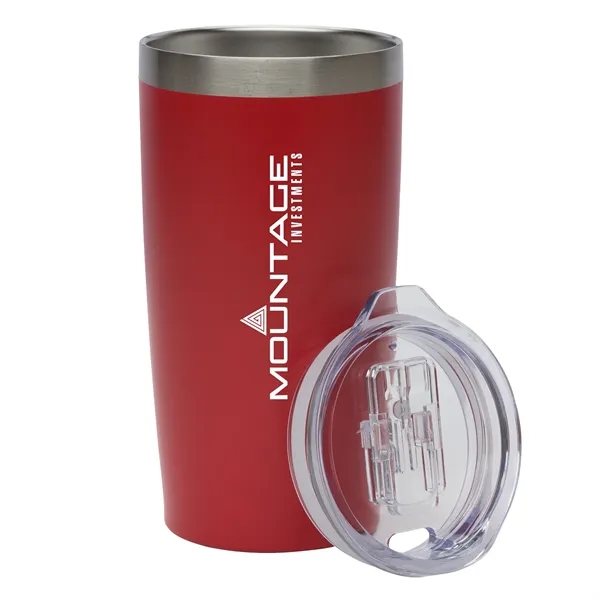 3.62" x 7.44" x 3.62" acrylonitrile styrene and stainless steel 20-ounce... from ASI 67866 Logomark/Valumark