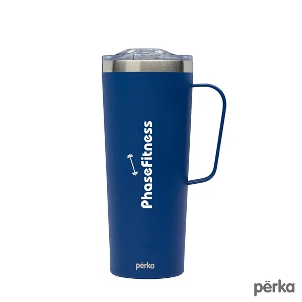 Perka® Winston 28 oz. Double Wall, Stainless Steel Travel...... from ASI 67866 Logomark/Valumark