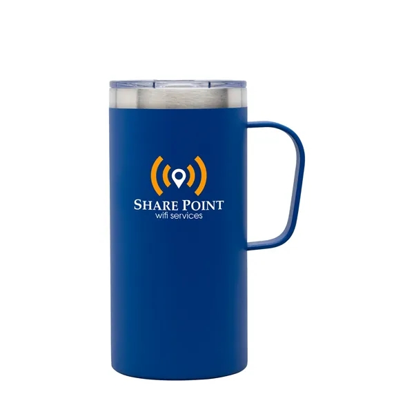 Sutcliff 20 oz. Double Wall, Stainless Steel Camping Mug... from ASI 67866 Logomark/Valumark