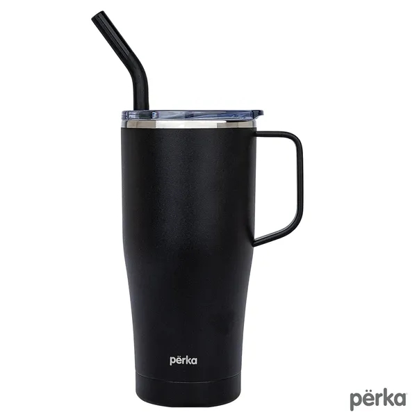 Perka® Clayton 20 oz. Double Wall, Stainless Steel Travel...... from ASI 67866 Logomark/Valumark