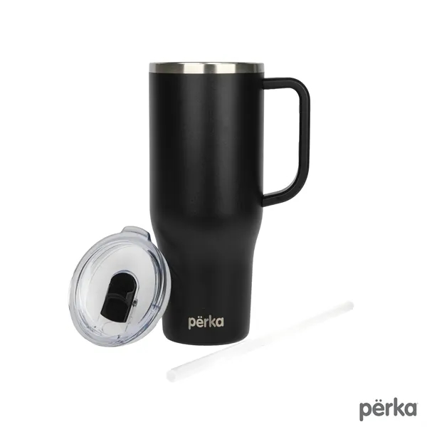 Perka® Kempton 40 oz. Double Wall, Stainless Steel Travel...... from ASI 67866 Logomark/Valumark