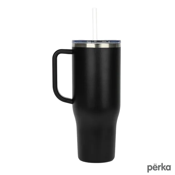 Perka® Kempton 40 oz. Double Wall, Stainless Steel Travel...... from ASI 67866 Logomark/Valumark