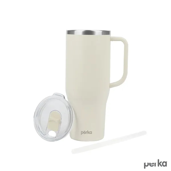 Perka® Kempton 40 oz. Double Wall, Stainless Steel Travel...... from ASI 67866 Logomark/Valumark