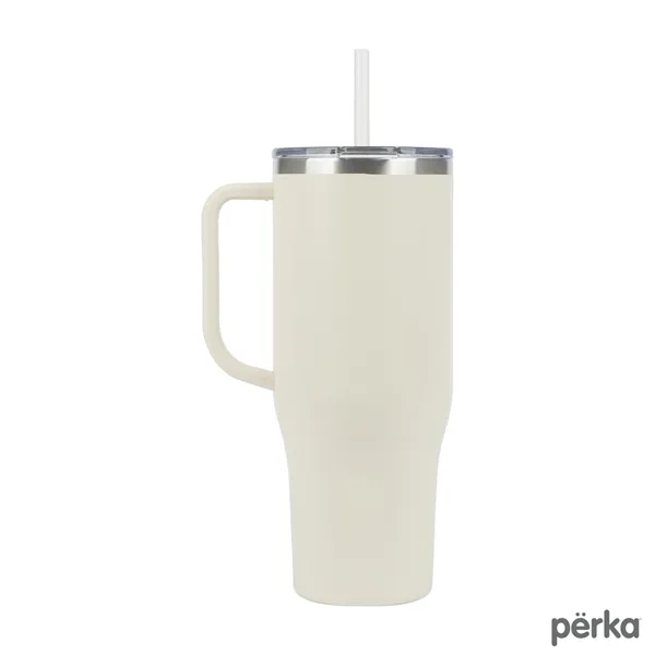 Perka® Kempton 40 oz. Double Wall, Stainless Steel Travel...... from ASI 67866 Logomark/Valumark