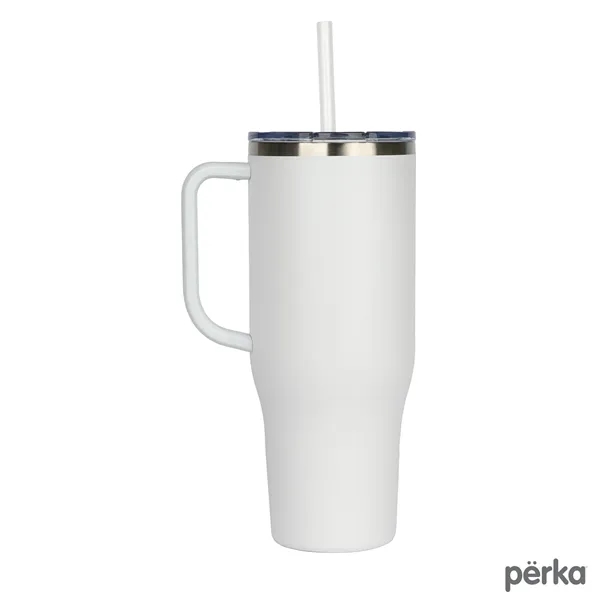 Perka® Kempton 40 oz. Double Wall, Stainless Steel Travel...... from ASI 67866 Logomark/Valumark