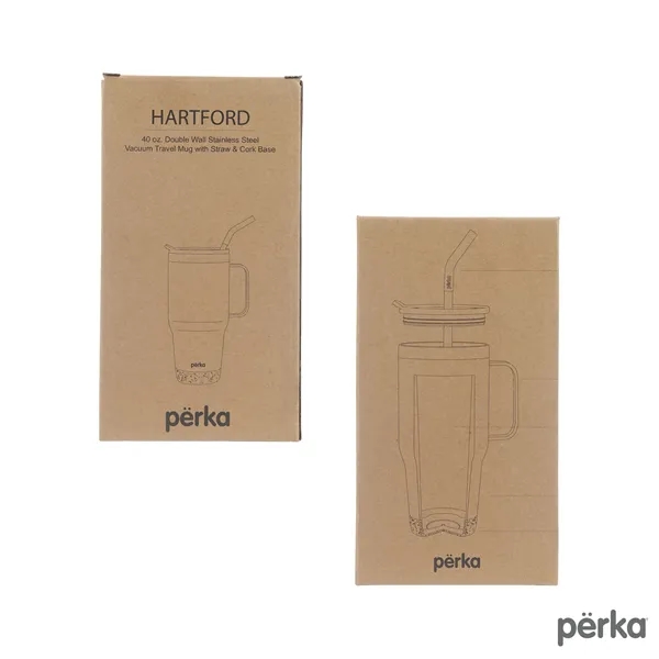 Perka® Hartford 40 oz. Double Wall, Stainless Steel Trave...... from ASI 67866 Logomark/Valumark