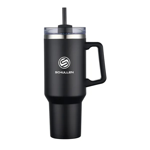 Lucas 40 oz. Double Wall, Stainless Steel Travel Mug... from ASI 67866 Logomark/Valumark