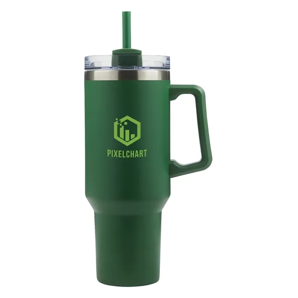 Lucas 40 oz. Double Wall, Stainless Steel Travel Mug... from ASI 67866 Logomark/Valumark