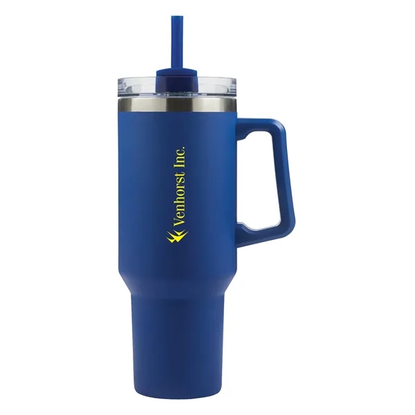 Lucas 40 oz. Double Wall, Stainless Steel Travel Mug... from ASI 67866 Logomark/Valumark