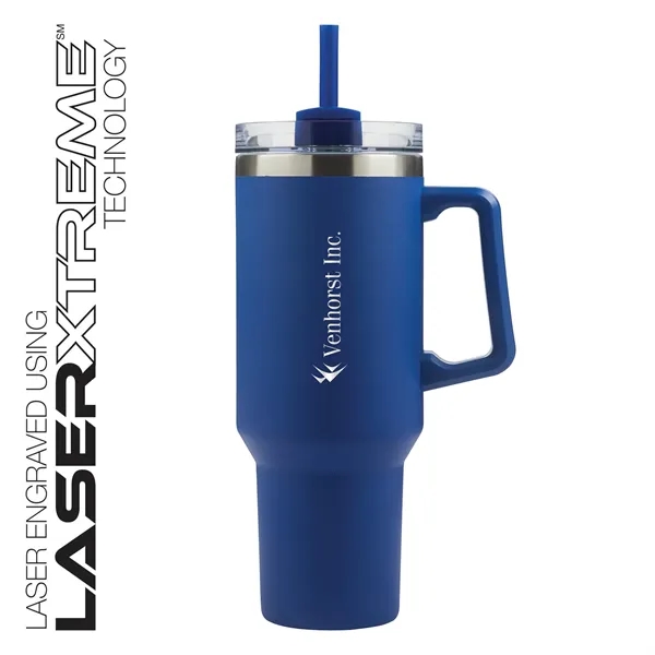 Lucas 40 oz. Double Wall, Stainless Steel Travel Mug... from ASI 67866 Logomark/Valumark