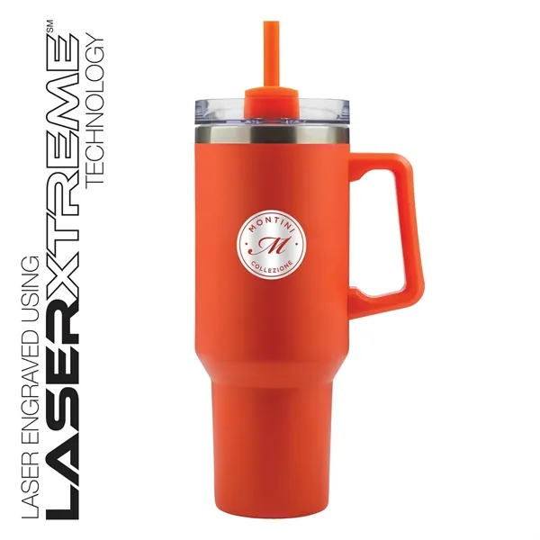Lucas 40 oz. Double Wall, Stainless Steel Travel Mug... from ASI 67866 Logomark/Valumark