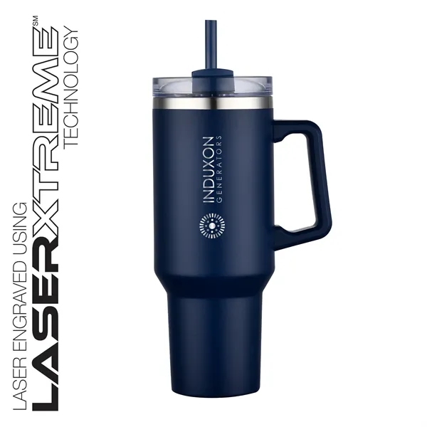 Lucas 40 oz. Double Wall, Stainless Steel Travel Mug... from ASI 67866 Logomark/Valumark