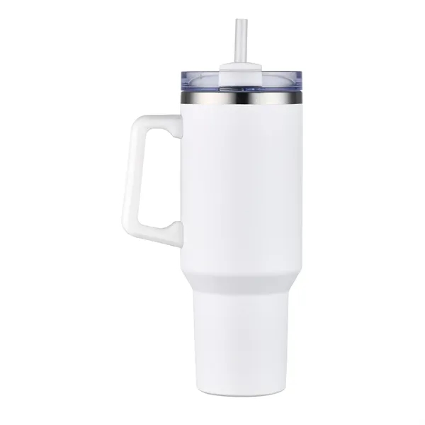 Lucas 40 oz. Double Wall, Stainless Steel Travel Mug... from ASI 67866 Logomark/Valumark