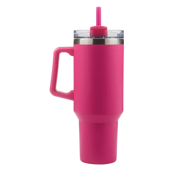 Lucas 40 oz. Double Wall, Stainless Steel Travel Mug... from ASI 67866 Logomark/Valumark