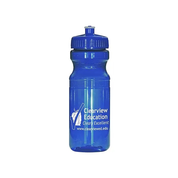 25 oz. translucent sports bottle with push-pull, twist-on cap and wide... from ASI 68507 The Magnet Group / Perfect Line