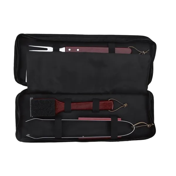 Sizzler 4-Piece BBQ Set... from ASI 40480 Koozie Group / Norwood