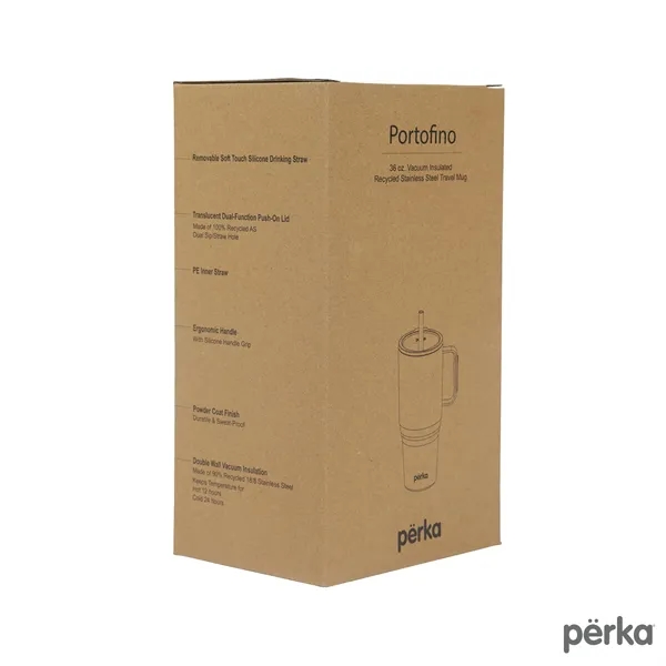 Perka® Portofino 36 oz. Double Wall Recycled Stainless St...... from ASI 67866 Logomark/Valumark