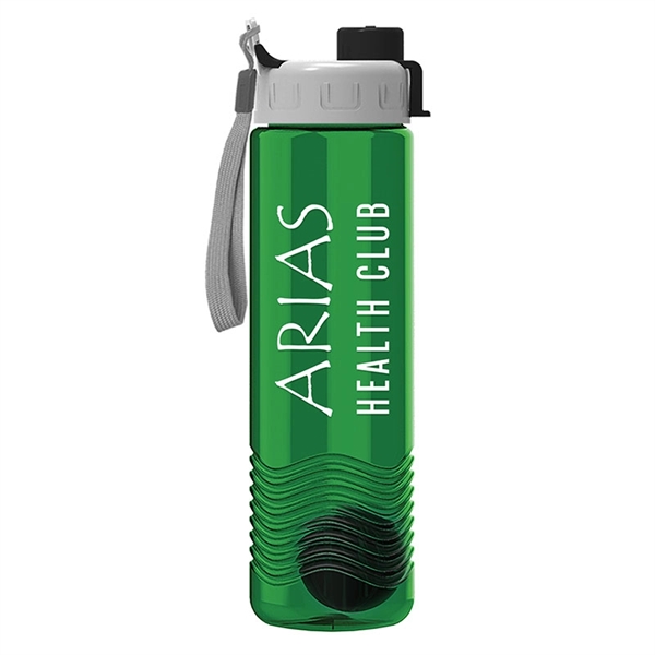 Wave 24 oz. Shaker Bottle - Quick Snap Lid... from ASI 55990 Garyline