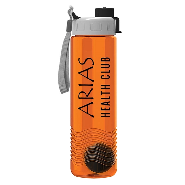 Wave 24 oz. Shaker Bottle - Quick Snap Lid... from ASI 55990 Garyline