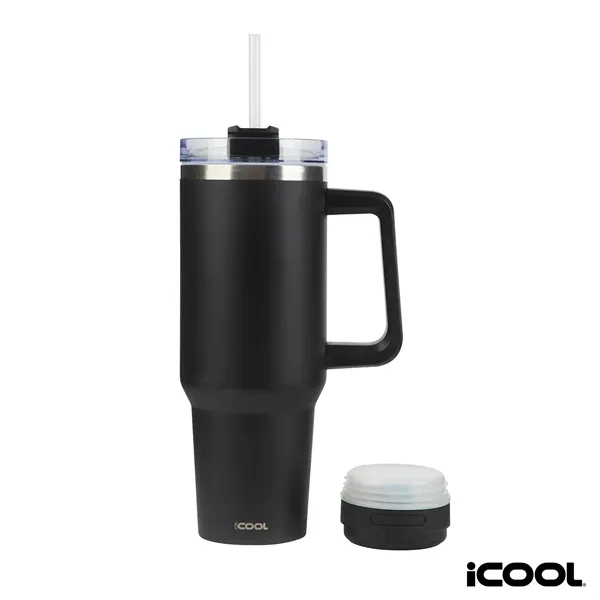 iCOOL® Borrego 40 oz. Double Wall, Stainless Steel Travel...... from ASI 67866 Logomark/Valumark