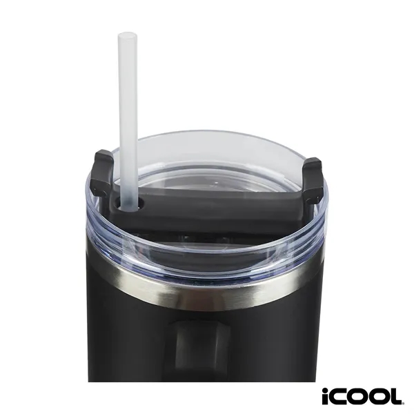 iCOOL® Borrego 40 oz. Double Wall, Stainless Steel Travel...... from ASI 67866 Logomark/Valumark