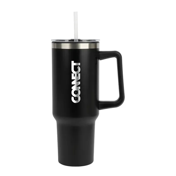 Izzy 40 oz. Steel/PP Travel Mug... from ASI 67866 Logomark/Valumark
