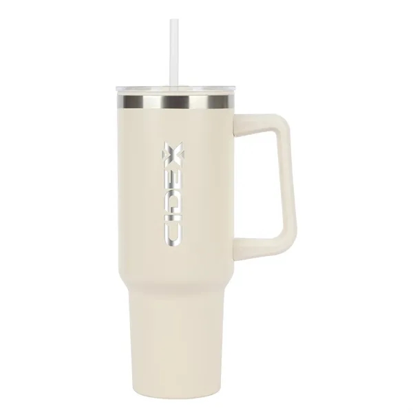 Izzy 40 oz. Steel/PP Travel Mug... from ASI 67866 Logomark/Valumark
