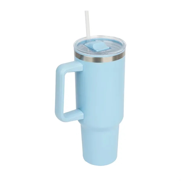 Izzy 40 oz. Steel/PP Travel Mug... from ASI 67866 Logomark/Valumark