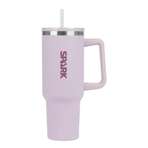Izzy 40 oz. Steel/PP Travel Mug... from ASI 67866 Logomark/Valumark