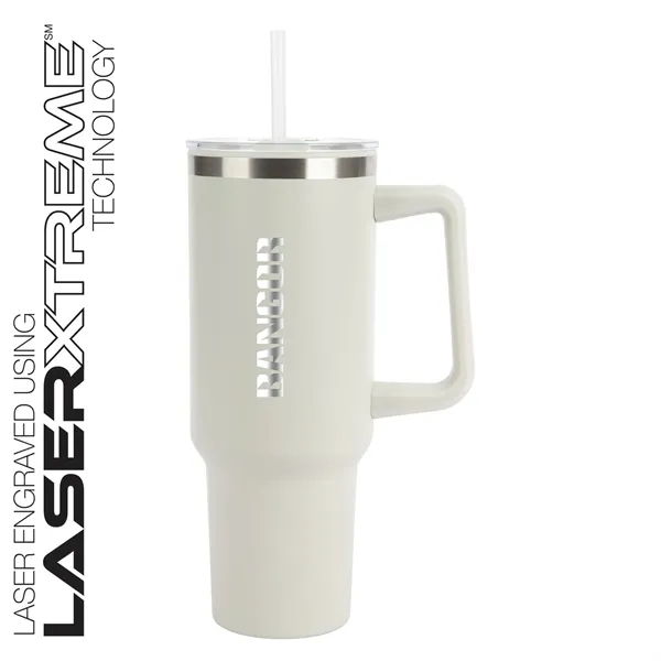 Izzy 40 oz. Steel/PP Travel Mug... from ASI 67866 Logomark/Valumark