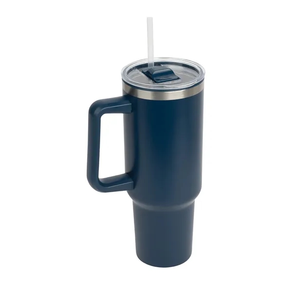 Izzy 40 oz. Steel/PP Travel Mug... from ASI 67866 Logomark/Valumark