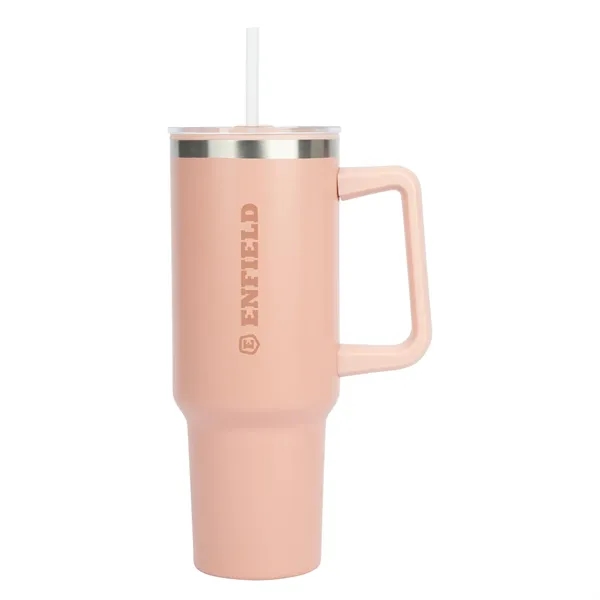 Izzy 40 oz. Steel/PP Travel Mug... from ASI 67866 Logomark/Valumark