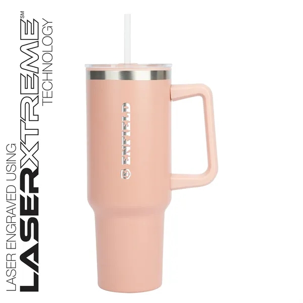 Izzy 40 oz. Steel/PP Travel Mug... from ASI 67866 Logomark/Valumark