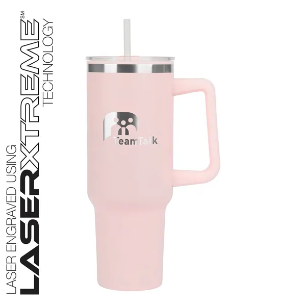 Izzy 40 oz. Steel/PP Travel Mug... from ASI 67866 Logomark/Valumark