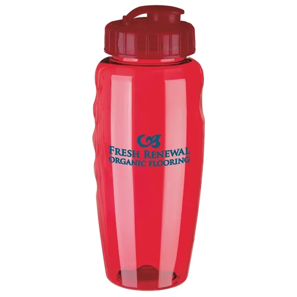 Gripper Poly-Clear® Bottle - 31 oz.... from ASI 40480 Koozie Group / Norwood