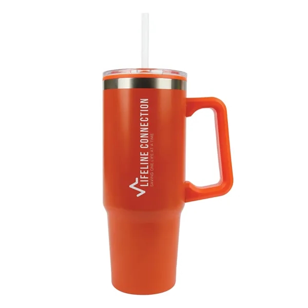 Zane 30 oz. Steel/PP Travel Mug... from ASI 67866 Logomark/Valumark