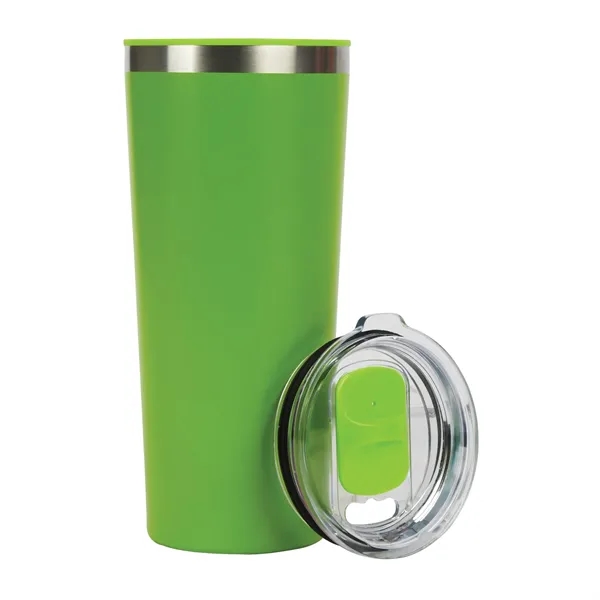 Bremen 24 oz. Steel & 50% Recycled PP Travel Tumbler... from ASI 67866 Logomark/Valumark