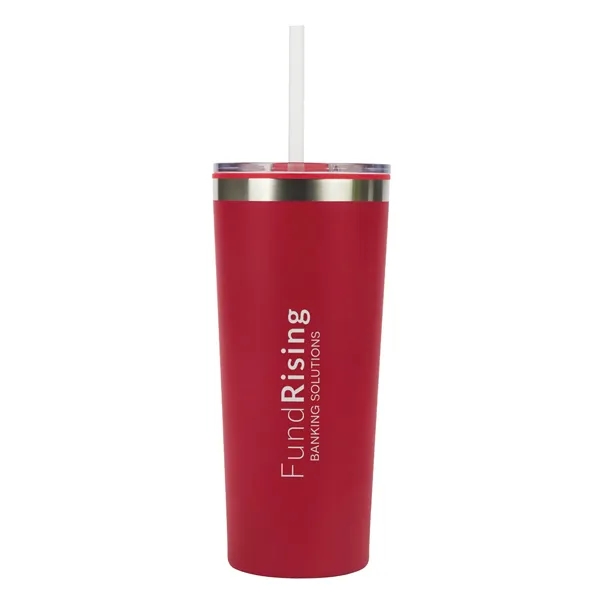Bremen 24 oz. Steel & 50% Recycled PP Travel Tumbler... from ASI 67866 Logomark/Valumark