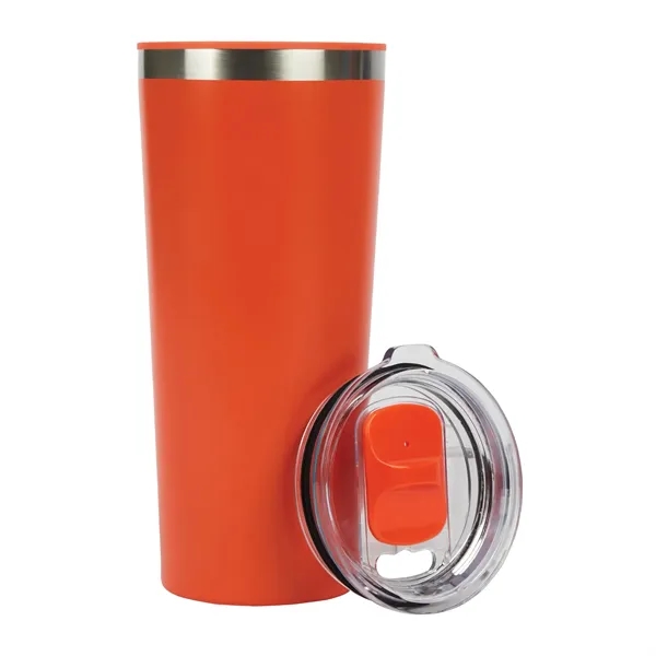 Bremen 24 oz. Steel & 50% Recycled PP Travel Tumbler... from ASI 67866 Logomark/Valumark