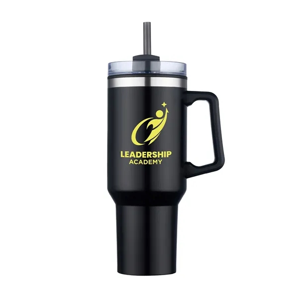 Connor 40 oz. Steel/PP Travel Mug... from ASI 67866 Logomark/Valumark