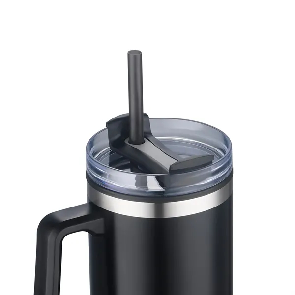 Connor 40 oz. Steel/PP Travel Mug... from ASI 67866 Logomark/Valumark