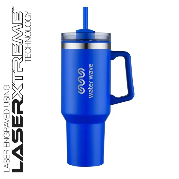 Connor 40 oz. Steel/PP Travel Mug... from ASI 67866 Logomark/Valumark