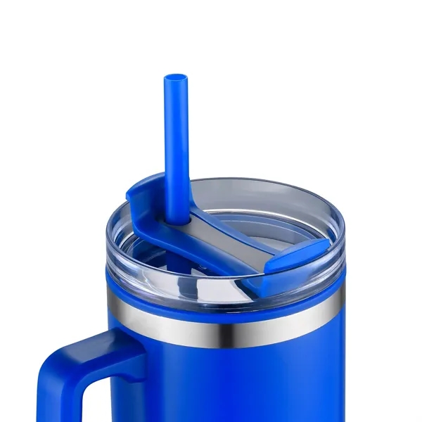 Connor 40 oz. Steel/PP Travel Mug... from ASI 67866 Logomark/Valumark