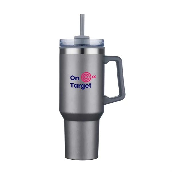 Connor 40 oz. Steel/PP Travel Mug... from ASI 67866 Logomark/Valumark