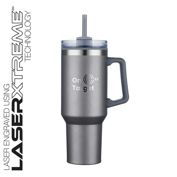 Connor 40 oz. Steel/PP Travel Mug... from ASI 67866 Logomark/Valumark