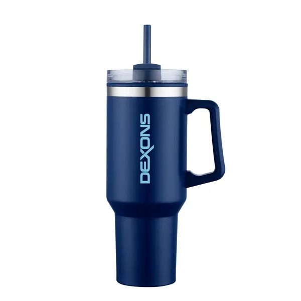 Connor 40 oz. Steel/PP Travel Mug... from ASI 67866 Logomark/Valumark