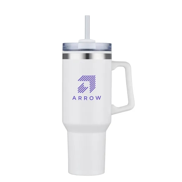 Connor 40 oz. Steel/PP Travel Mug... from ASI 67866 Logomark/Valumark