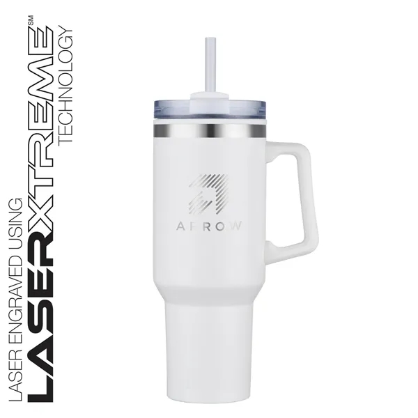 Connor 40 oz. Steel/PP Travel Mug... from ASI 67866 Logomark/Valumark